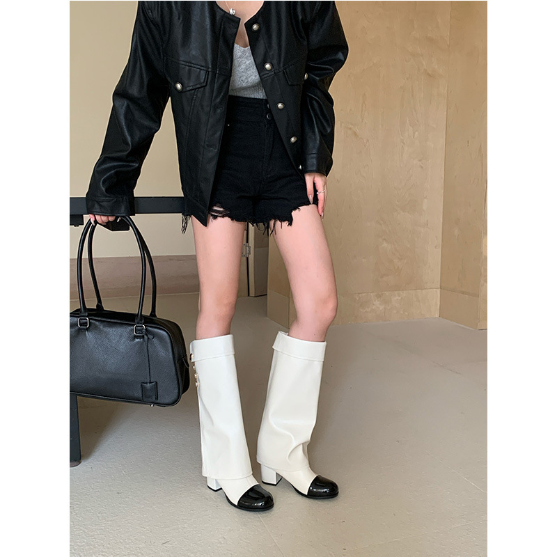 French style small fragrant ro - Knee High Sock Women recension och pris