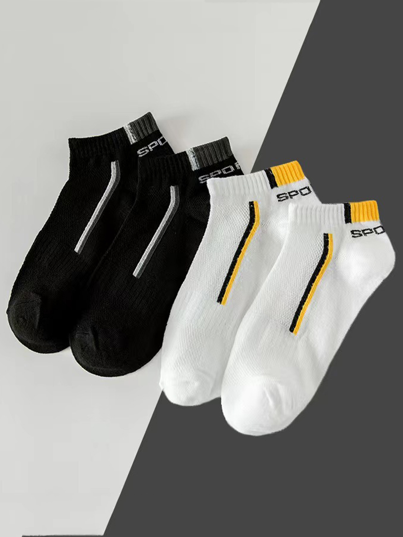 5/40 Pairs Mens Ankle Boat Soc - Ankle Sock Low Cut recension och pris