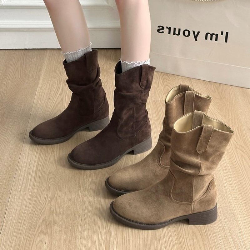 Women Slouchy Mid Calf Boots S - Boot Sock Slouchy recension och pris